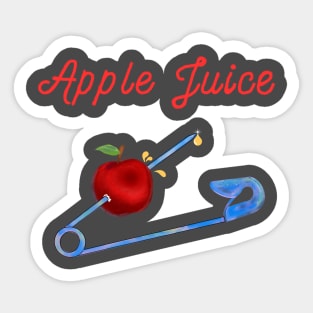 apple juice Sticker